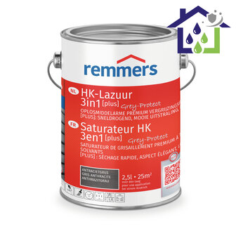 hk Lasur 2.5l antrazitgrau