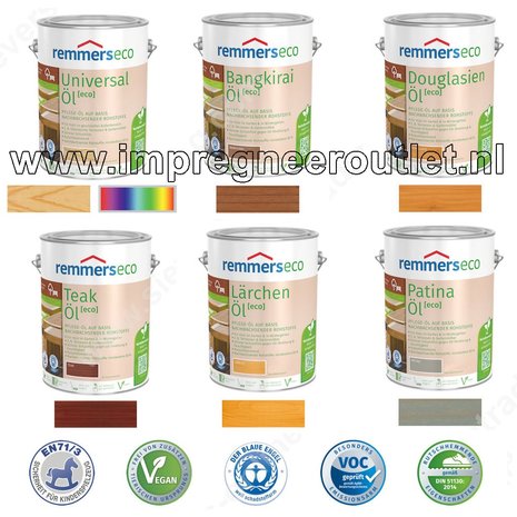 Remmers Gartenholz-&Ouml;le Eco (2,5 Liter), Wasser basierend